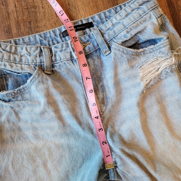 Buckle Flying Monkey Distressed Wide Leg Baggy Denim Jeans - Picture 11 of 13